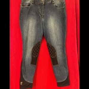 Tredstep denim breeches